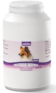 Mikita Fosforan Wapnia +wit A+D3 granulat preparat witaminowo mineralny dla psów 500g 36615-uniw - Suplementy i witaminy dla psów - miniaturka - grafika 1