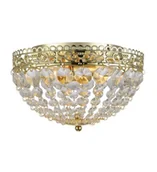 Lampy ścienne - Markslojd SAXHOLM 106063 plafon Złoto - miniaturka - grafika 1