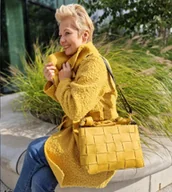 Torebki damskie - Pleciona torebka Nobo - miniaturka - grafika 1