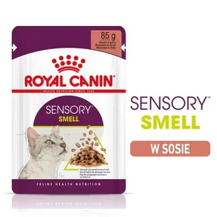 ROYAL CANIN Sensory Smell w sosie dla wybrednych kotów 12x85 g - Mokra karma dla kotów ROYAL CANIN Sensory Smell w sosie dla wybrednych kotów 12x85 g - Mokra karma dla kotów - miniaturka - grafika 1