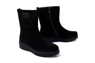 RIEKER 93370-00 black, botki damskie - Rieker - Kozaki damskie - miniaturka - grafika 1