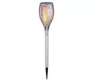 Lampy ogrodowe - Globo 33077S - LED Oświetlenie solarne SOLAR LED/3,6W/3V 1800K IP44 chrom - miniaturka - grafika 1