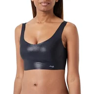 Koszulki i topy damskie - Sloggi Damski top Zero Feel Holiday Ex Top, Black Combination, S - miniaturka - grafika 1
