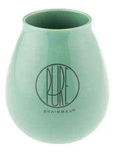 BrainMax Czysta tykwa, 400 ml Kolor: Mentolová - Yerba Mate - miniaturka - grafika 1