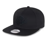 Czapki i chusty sportowe męskie - Czapka z daszkiem New Era 9FIFTY NBA Los Angeles Lakers Black On Black - 60245401-S - M - miniaturka - grafika 1