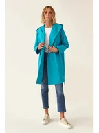 Kurtki damskie - TATUUM Płaszcz przejściowy w kolorze turkusowym - miniaturka - grafika 1