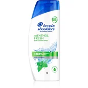 Szampony do włosów - Head & Shoulders Menthol Fresh szampon przeciwłupieżowy z efektem chłodzącym 625 ml - miniaturka - grafika 1