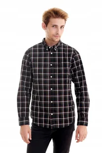 LEE BUTTON DOWN BLACK L880RN01 S - Koszule męskie - miniaturka - grafika 1