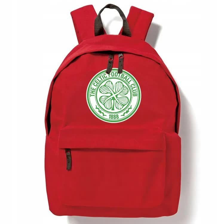 PLECAK DO SZKOŁY CZERWONY CELTIC FC PIŁKA Wzory