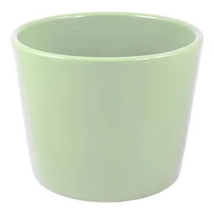 Osłonka ceramiczna prymula 440 12 cm pistacja mat Cermax - Donice - miniaturka - grafika 1