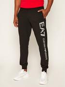 Spodnie męskie - Armani EA7 Emporio Spodnie dresowe 8NPPC1 PJ05Z 0203 Czarny Regular Fit - miniaturka - grafika 1