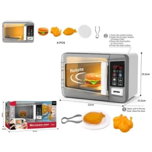 AGD Mikrofalówka 23x15,5x15x2cm Madej - Zabawki AGD - miniaturka - grafika 1