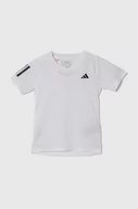 Koszulki dla chłopców - adidas Performance t-shirt dziecięcy kolor biały z nadrukiem - miniaturka - grafika 1