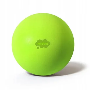 Cicha puszysta piłka mideer - Trawiasta zieleń - Piłki dla dzieci - miniaturka - grafika 1