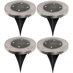 SASKA GARDEN Lampa solarna 26313 (4 szt.) - Lampy ogrodowe - miniaturka - grafika 1