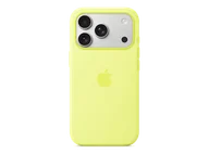 Etui i futerały do telefonów - Silikonowe etui z MagSafe APPLE do iPhone 17 Pro Neonowy żółty - miniaturka - grafika 1