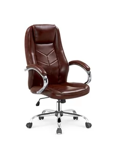 Fotel biurowy, krzesło biurowe Halmar Cody Fotel Gabinetowy Brązowy - Fotele i krzesła biurowe - miniaturka - grafika 1