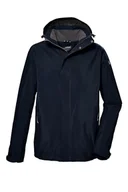 Kurtki męskie - killtec Męska kurtka funkcyjna/kurtka outdoorowa z odpinanym kapturem KOS 87 MN JCKT_XENIOS, granatowa, XL, 43281-000 - miniaturka - grafika 1