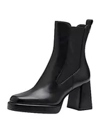 Kozaki damskie - Tamaris Damskie kozaki Chelsea 1-25002-41, czarny mat, 41 EU - miniaturka - grafika 1