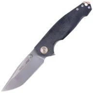 Noże - Nóż składany Viper Katla Black Canvas Micarta, Stonewashed M390 by Jesper Voxnæs (V5982CB) - miniaturka - grafika 1