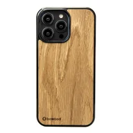 Etui i futerały do telefonów - Drewniane Etui Bewood iPhone 14 Pro Max DĄB - miniaturka - grafika 1