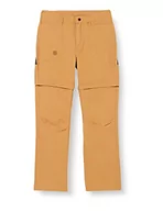 Spodnie i spodenki dla chłopców - Color Kids Unisex dziecięce spodnie z odpinanymi nogawkami, spodnie przeciwdeszczowe, Tabacco Brown, 152 - miniaturka - grafika 1