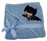 Okrycia kąpielowe dla dzieci - Ręcznik okrycie wierzchnie Batman Carbotex 80x80 cm - miniaturka - grafika 1