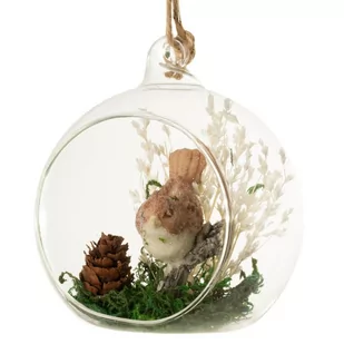 Bombka choinkowa 8 cm przezroczysta 348 - Bombki - miniaturka - grafika 1
