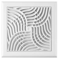 Kratki wentylacyjne - Osłona wentylacyjna 14x14 TUS biały - miniaturka - grafika 1