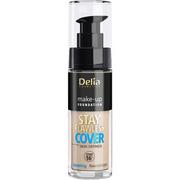 Podkłady do twarzy - DELIA Cosmetics Stay Flawless Cover Podkład kryjący 16H nr 505 Honey 30ml - miniaturka - grafika 1