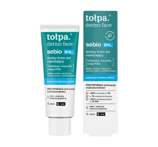 Tołpa, Dermo Face Sebio Bhl Wodny Krem-żel Nawilżający, 40 Ml - Kremy do twarzy - miniaturka - grafika 1