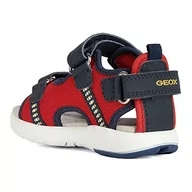 Buty dla chłopców - Geox B Multy Boy Sandal, RED/Navy, 25 EU, Red Navy, 25 EU - miniaturka - grafika 1