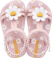 Buty dla dziewczynek - Ipanema Ipanema DAISY BABY dziecięce sandały 83355-AH420 PINK/YELLOW 25-26 - miniaturka - grafika 1