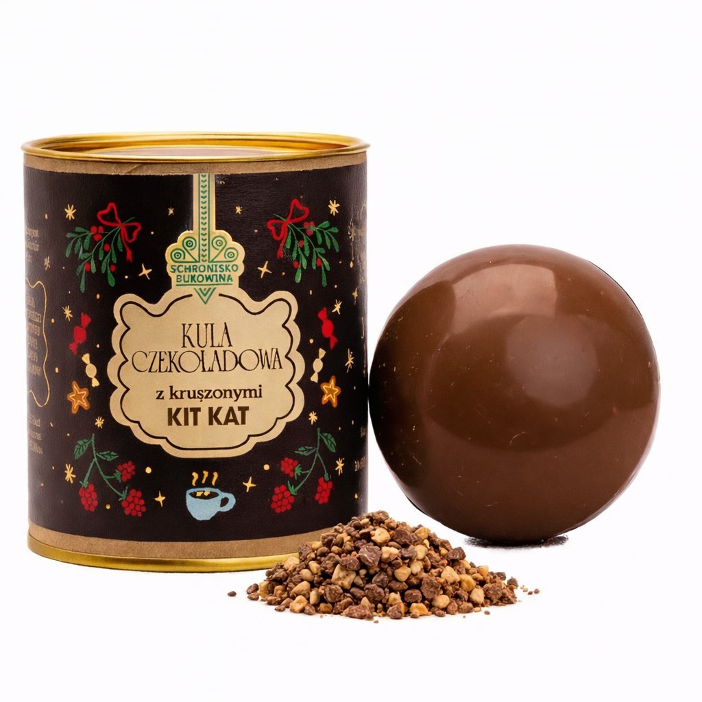 Kula czekoladowa z kit kat 70g - Schronisko Bukowina