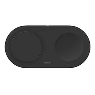 Ładowarki do telefonów - Ładowarka podwójna BoostCharge Pro Qi2 15W czarna - miniaturka - grafika 1