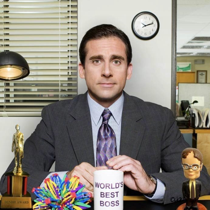 PUZZLE The Office Biuro Michael Scott A3 252 el z Nadrukiem + IMIĘ Pudełko