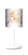Lampy stojące - Lampa stojąca EKO Pastelove liski Fotolampy dla dzieci - miniaturka - grafika 1