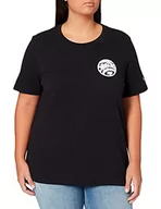 Koszulki i topy damskie - Superdry Koszulka damska Black Out Tee, czarny, XS - miniaturka - grafika 1
