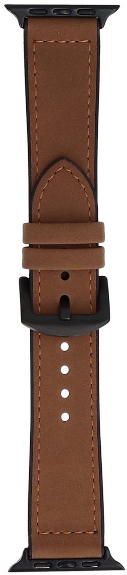 GlacierX pasek do smartwatcha Vintage Leather Hazelnut Brown do Apple Watch 42/44/45/49mm Brązowy