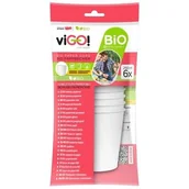 Kubki - viGO! Biodegradowalne kubki papierowe 250 ml viGO!, 6 sz - miniaturka - grafika 1