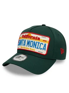 New Era Czapka z daszkiem Miami License Plate 9FORTY A-Frame 60595463 Zielony - Czapki męskie - miniaturka - grafika 1