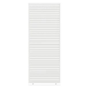 Panel żaluzjowy poziomy regulowany do pergoli ELEGANCE/DELUXE/FUSION 1 m White - Gutroof - Kratki i pergole - miniaturka - grafika 1