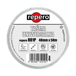 Taśma uszczelniająca 48mm x 50m REPERO 5907509810145 - Folie izolacyjne - miniaturka - grafika 1