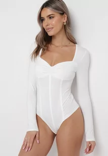 Białe Body z Przeszyciami Cristia - Body - miniaturka - grafika 1
