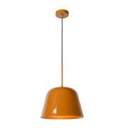 Lampy sufitowe - Lucide Misha 30482/31/44 lampa wisząca zwis 1x60W E27 żółta - miniaturka - grafika 1