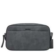 Torby męskie - Saszetka Calvin Klein K50K512748 Szary - miniaturka - grafika 1
