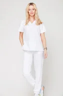 Odzież medyczna - Bluza Medyczna Emily Biała Rozmiar: S - miniaturka - grafika 1