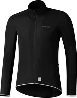 Koszulki rowerowe - Shimano Evolve Wind Insulated LS Jersey Men, czarny S 2021 Koszulki kolarskie - grafika 1