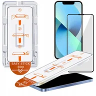 Szkła hartowane na telefon - Szkło hartowane z ramką do montażu szybka EZ FREE DUST do IPhone 13 mini - miniaturka - grafika 1