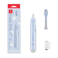 Akcesoria i części AGD - Szczoteczka elektryczna Oclean Ease Kids light blue z pokrywką 2w1 66 000 mikroruchów - miniaturka - grafika 1